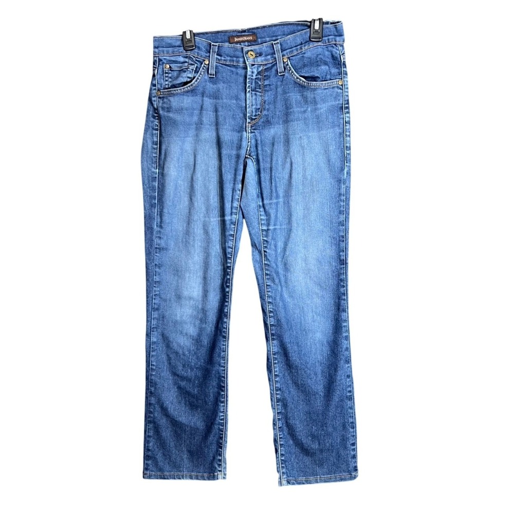 James Jeans Mens Size 29 Hunter Straight Leg Blue Jeans Denim Made in USA - Picture 2 of 14